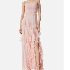 New Alice + Olivia Jocelyn Maxi Dress, Blush Pink, Size 2